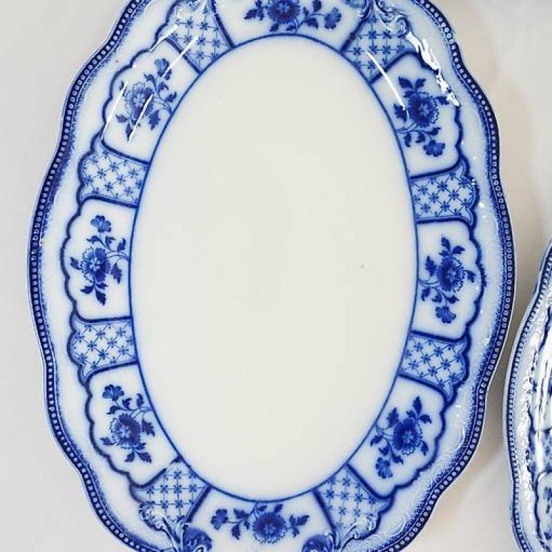 ASSIETTES OVALE 2 PIECES