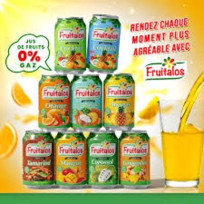 UN CARTON DE JUS FRUITALOS