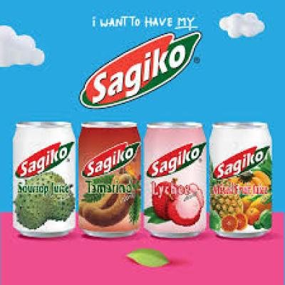 UN CARTON DE JUS SAGIKO