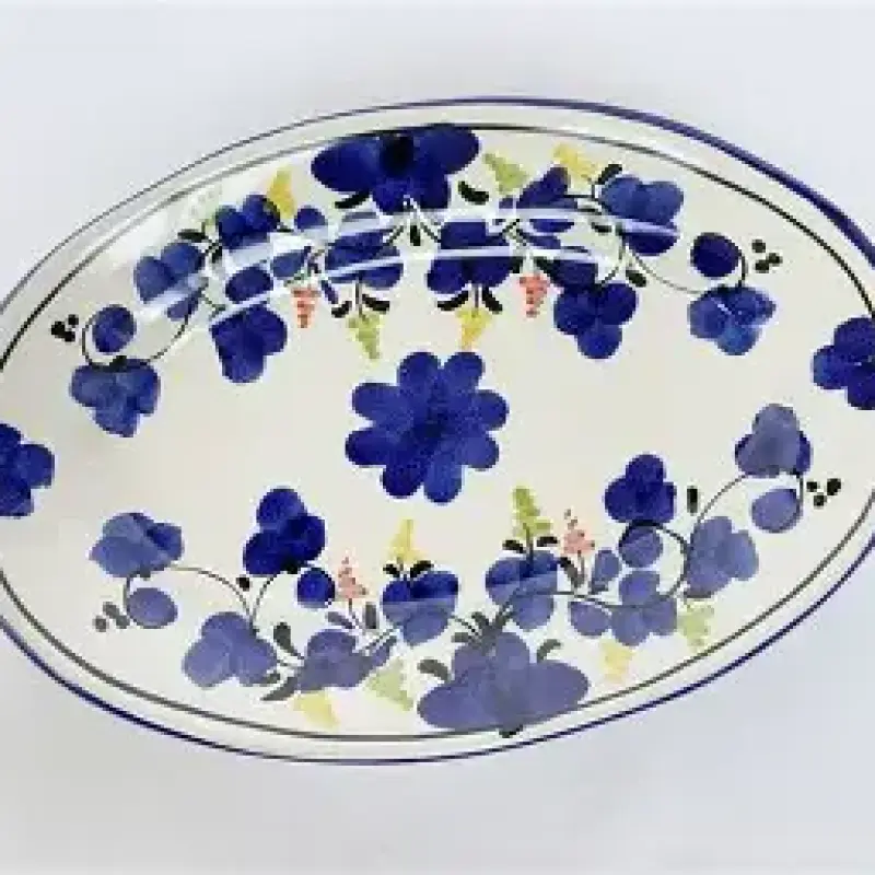 ASSIETTES OVALE 2 PIECES